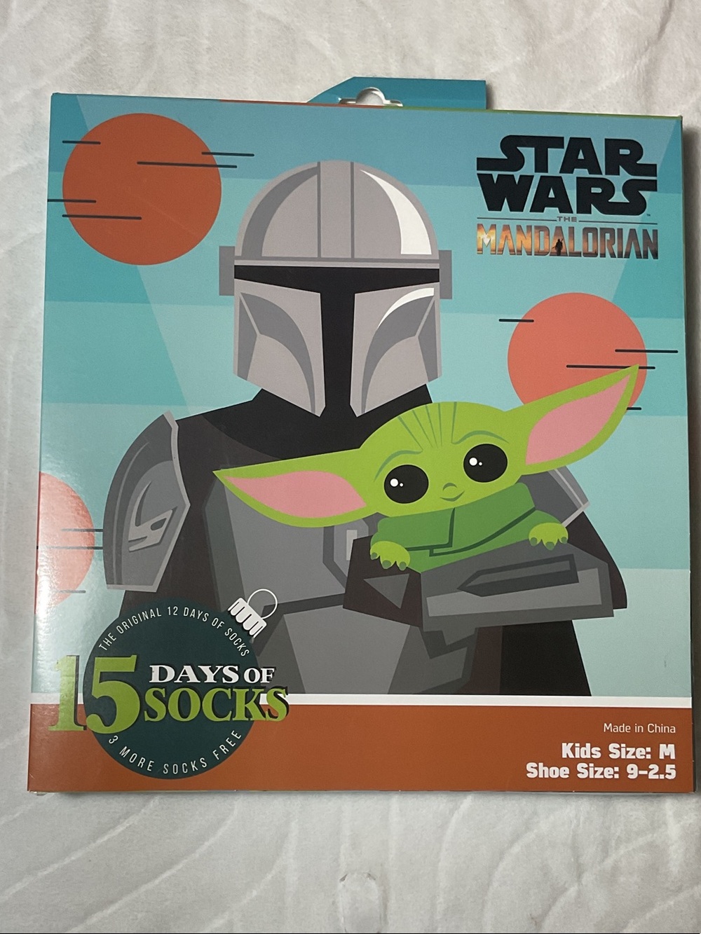 Star Wars Mandalorian Disney socks listing #2
